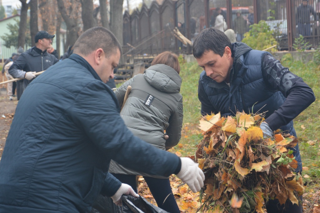 В Воронеже депутаты гордумы совместно с избирателями навели порядок во дворах и парках В Воронеже депутаты гордумы совместно с избирателями навели порядок во дворах и парках