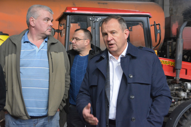 В Иванове депутаты городской Думы проверили, как коммунальные службы готовы к снегопадам и гололёду